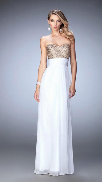 La Femme - Prom Dress 2235 in White