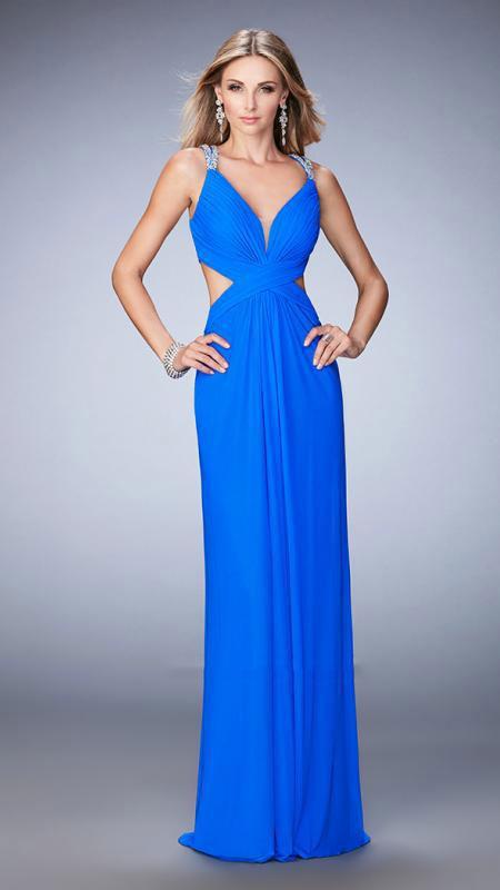 La Femme - Prom Dress 22384-Blue