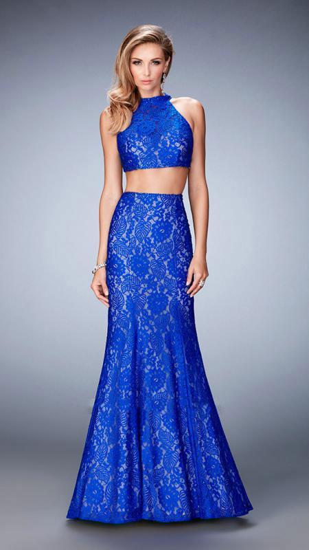 La Femme - Prom Dress 22393-Blue