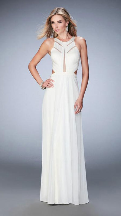 La Femme - Prom Dress 22450 in White