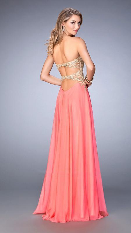 La Femme - 22707 Prom Dress in Pink