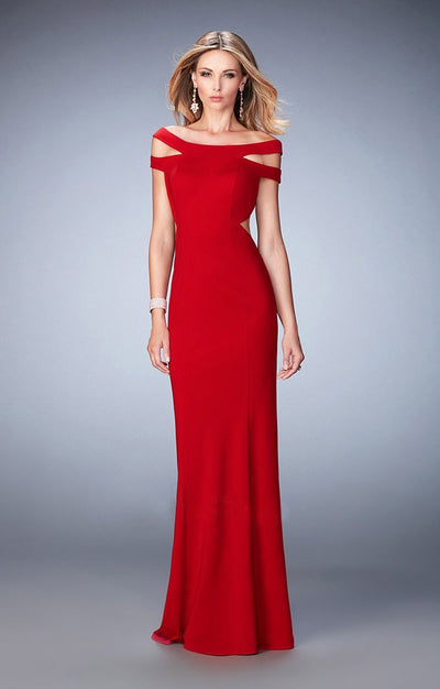 La Femme - Prom Dress 22728 in Red