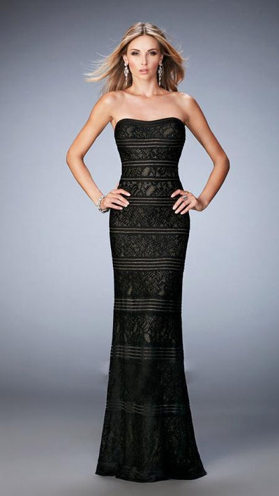 La Femme - Prom Dress 22841, Black