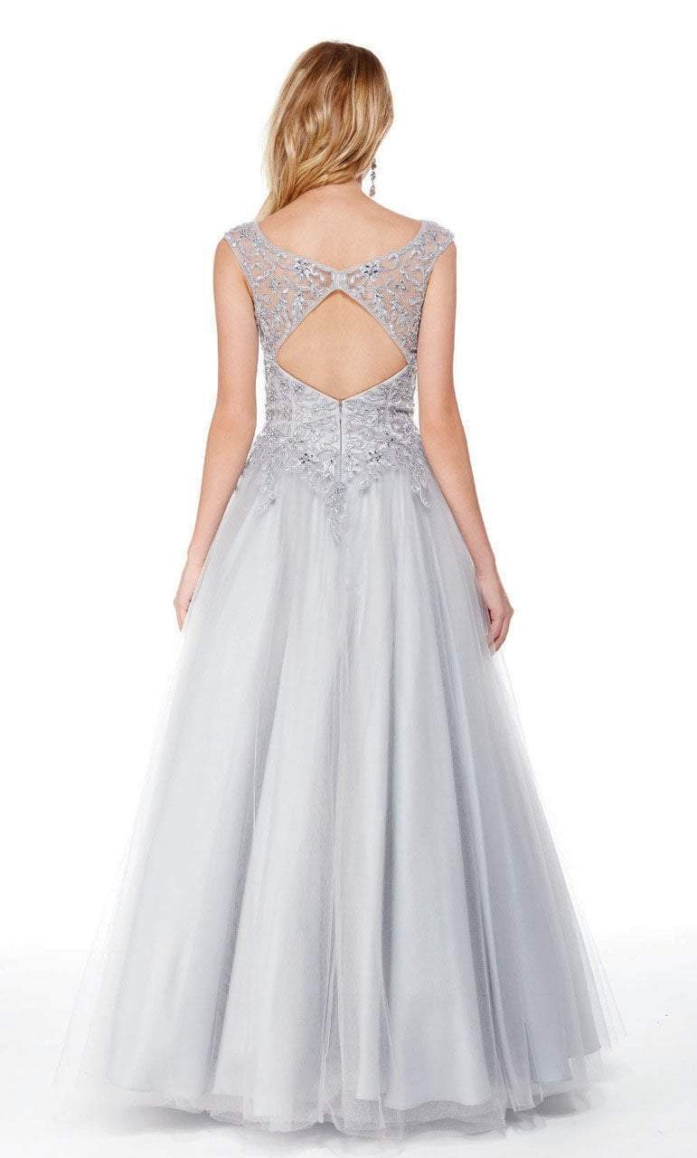 Alyce Paris - 27003 Embellished Lace Sweetheart Ballgown Special Occasion Dress