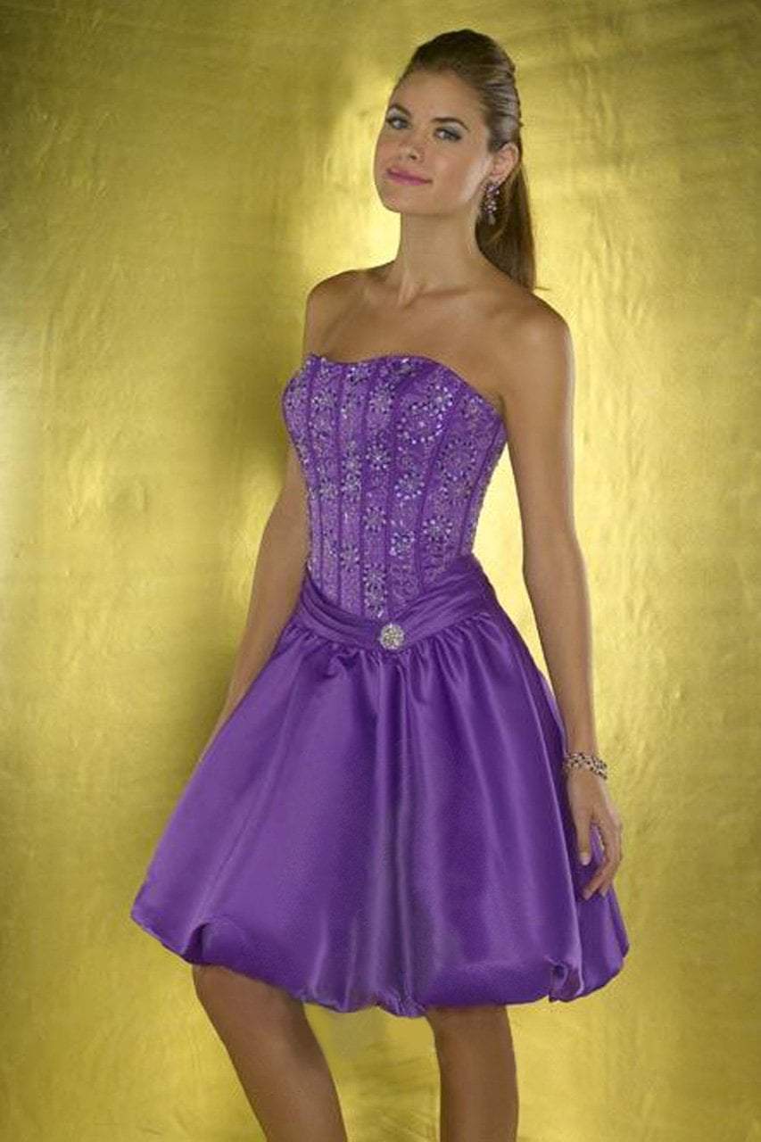 Tiffany Homecoming - 2791003 Strapless Corset Bubble Dress Special Occasion Dress