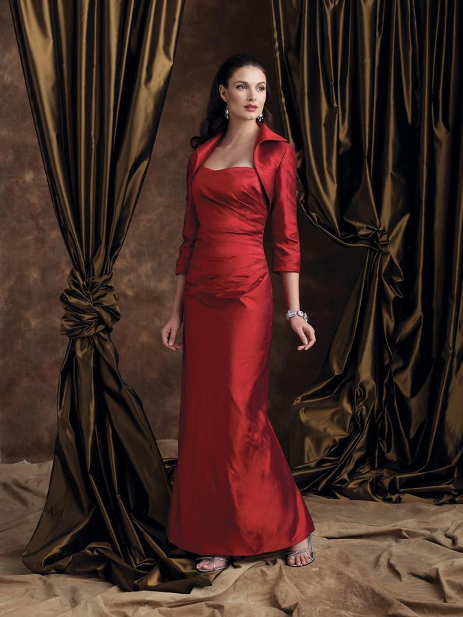 Mon Cheri - 28935 Boutique Long Dress In Red