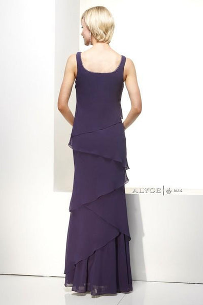 Alyce Paris - Mother Of The Bride Dress 29292 - 2 pc Navy in Size 6 and Size 12, 2 pcs Graphite in Size 6, 2 pcs Eggplant in Size 10, 1 pc Teal in Size 14 Available