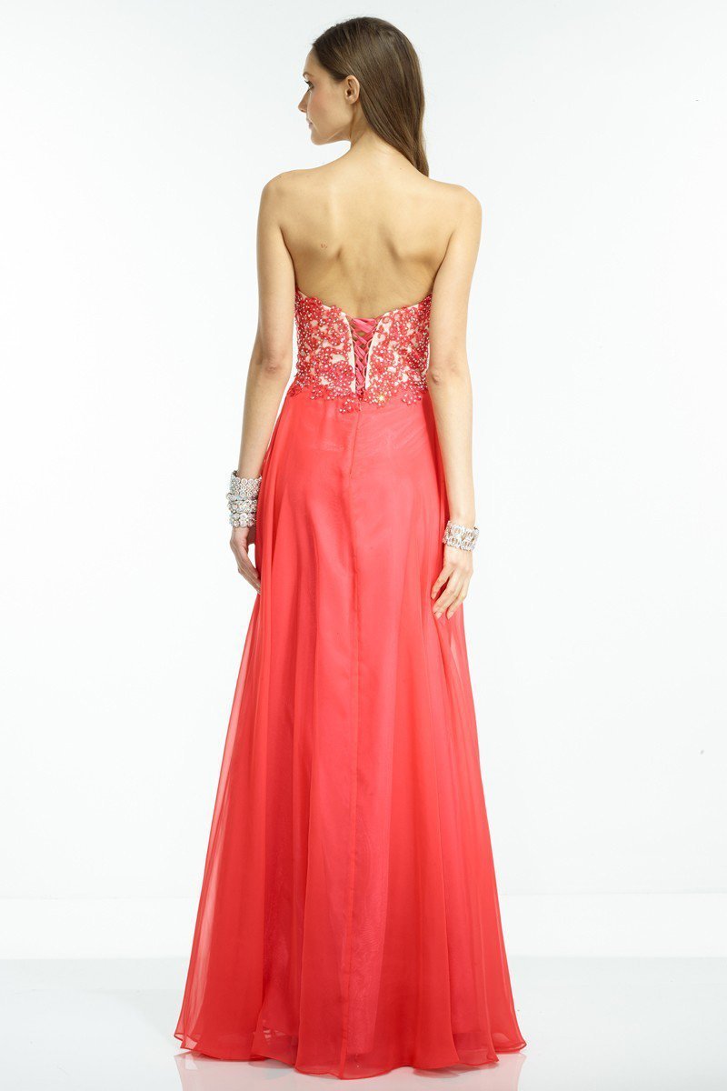 Alyce Paris B'Dazzle - 35767 Dress in Watermelon Nude