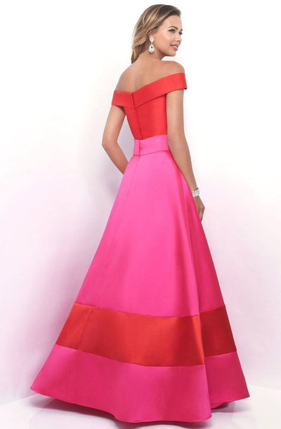 Blush - Two Piece Off Shoulder Ballgown 5623 in Pink