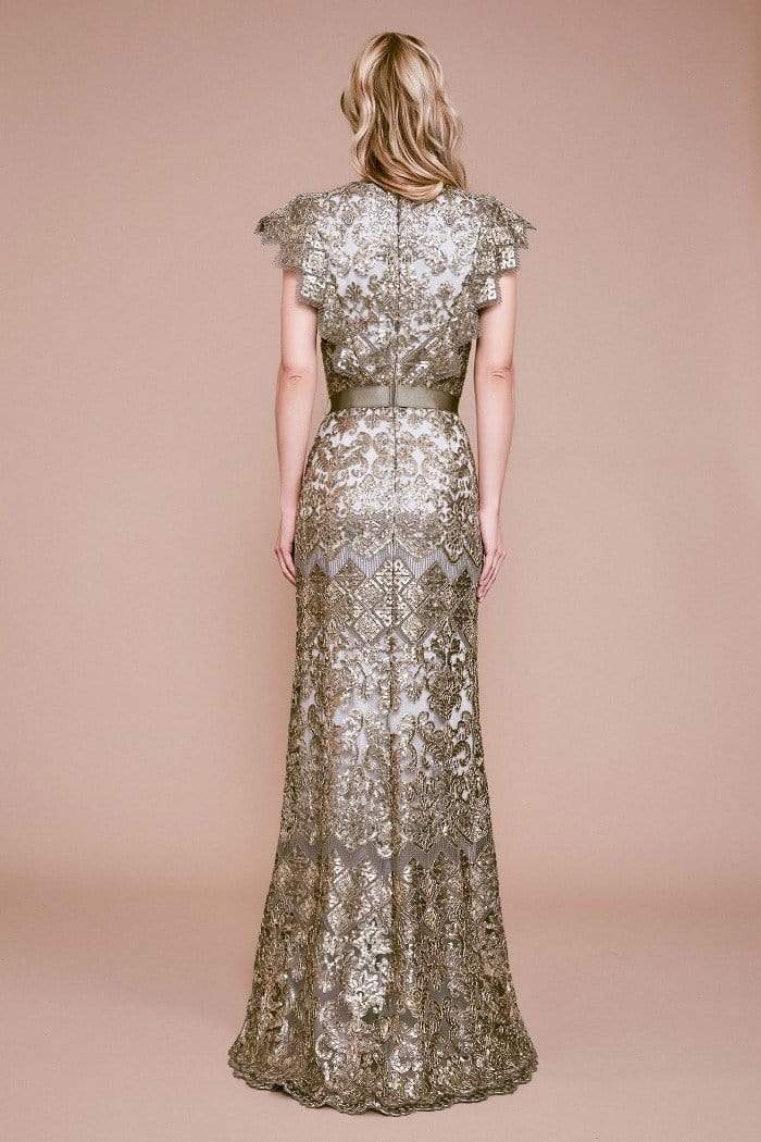 Tadashi Shoji - Nishay Sequin Embroidered Gown Mother of the Bride Dresses