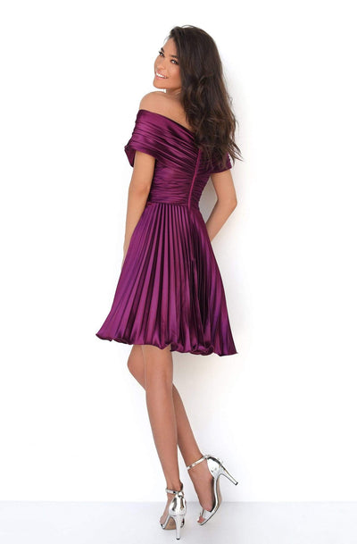 Tarik Ediz - 50603 Off-Shoulder A-Line Cocktail Dress Homecoming Dresses