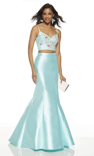 Alyce Paris - 60703 Sleeveless Sweetheart Mid Cut-Out Mermaid Dress Prom Dresses