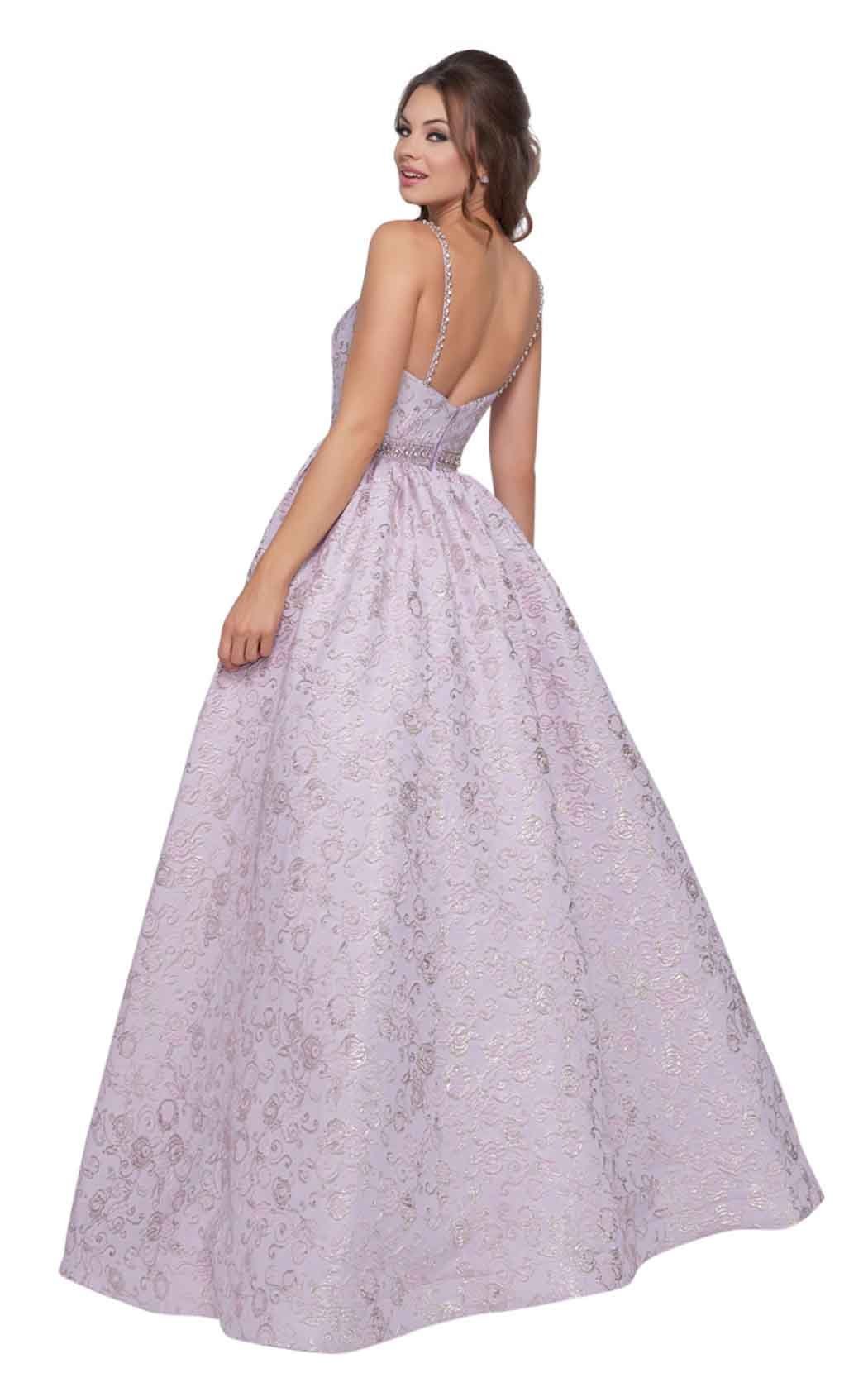 Mac Duggal Ballgowns - 66715H Sleeveless Sweetheart Ballgown In Purple