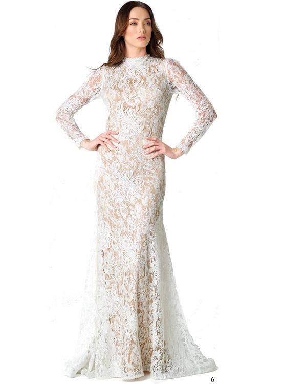 Nicole Bakti - 6703 White Dress
