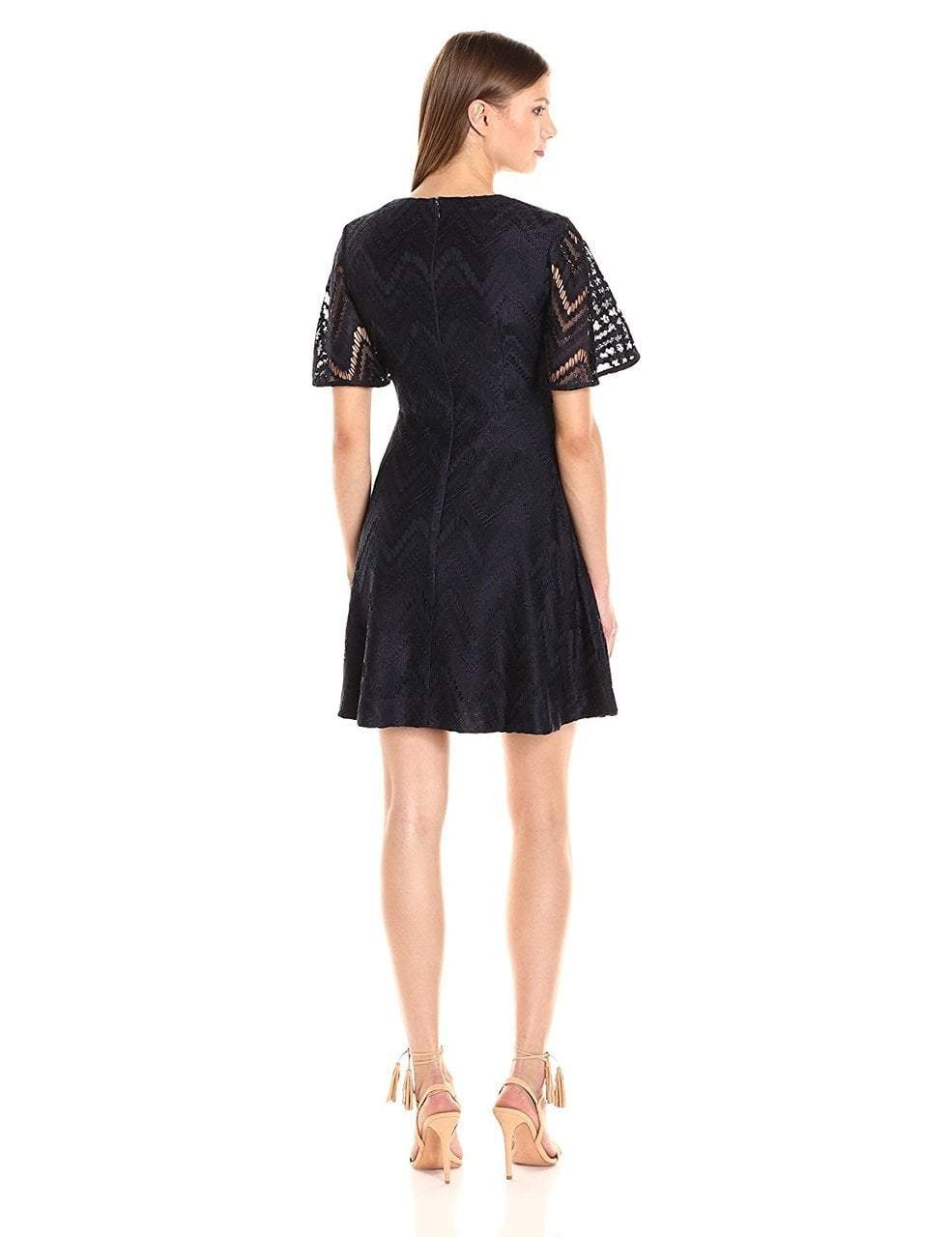 donna morgan lace dress Donna Morgan Cotton Crochet Lace Dress