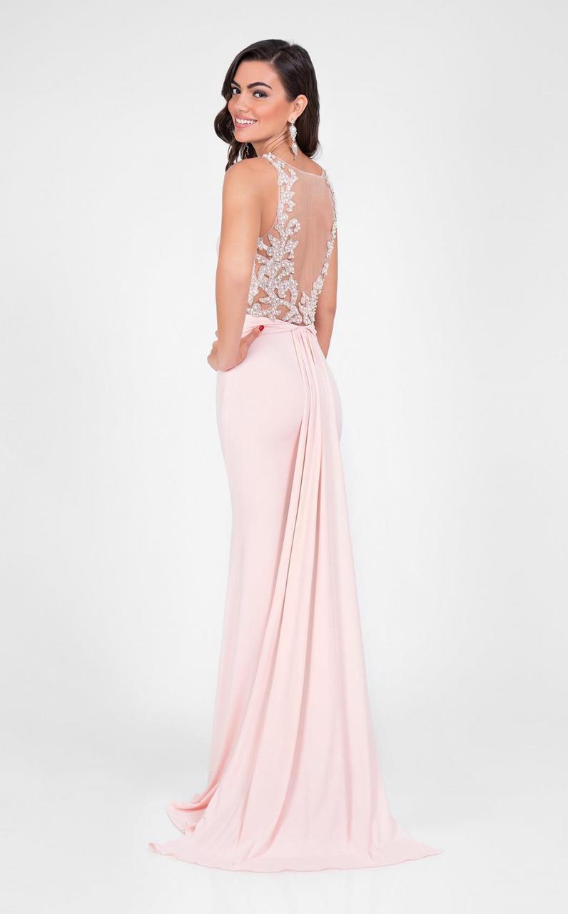 Terani Couture - 1711P2346SC Twisted Sweetheart Prom Dress