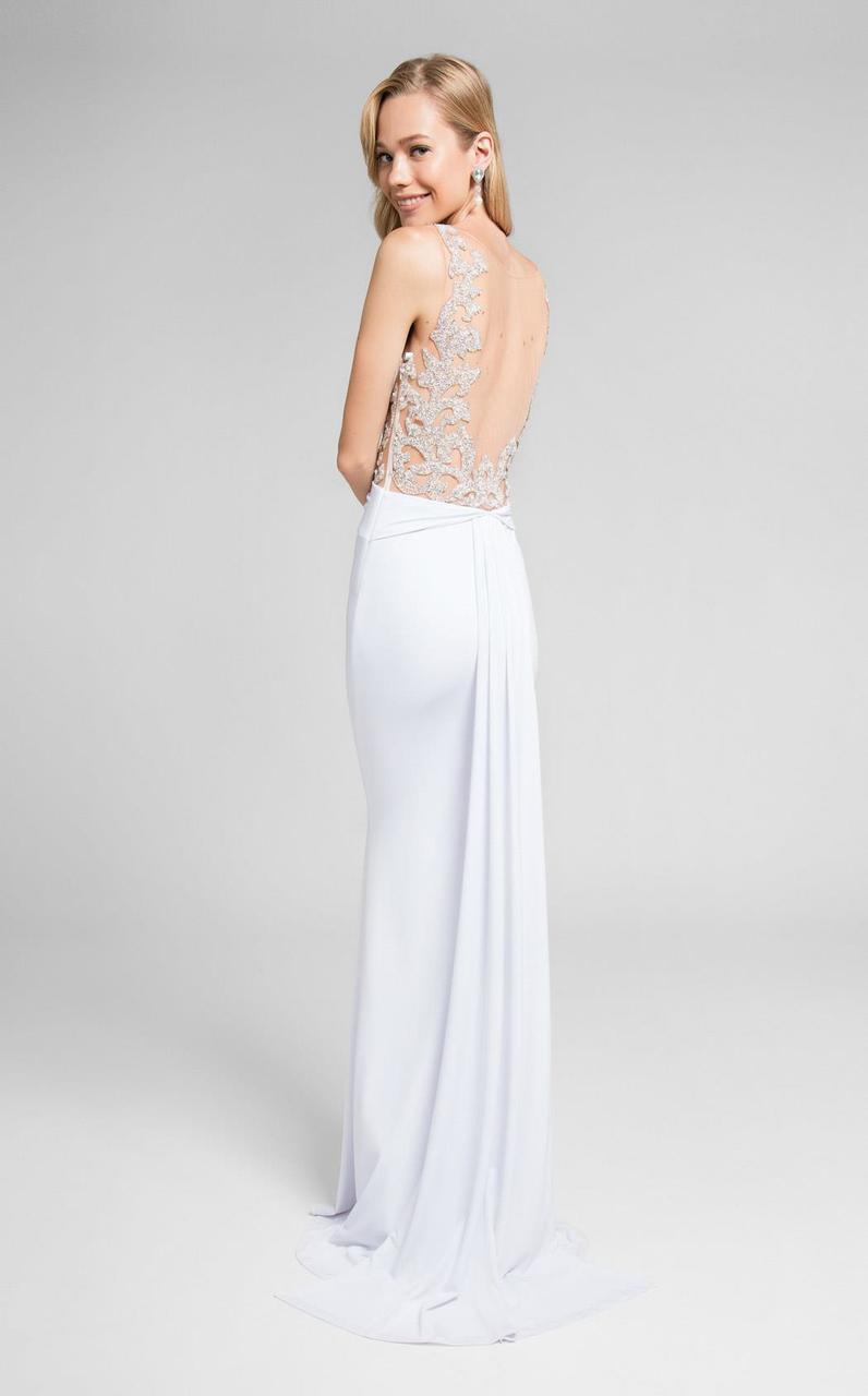 Terani Couture - 1711P2346SC Twisted Sweetheart Prom Dress