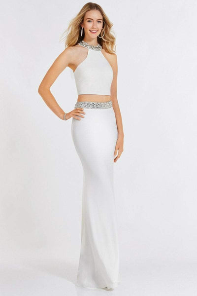 Alyce Paris Prom Collection - 8009 Gown In White