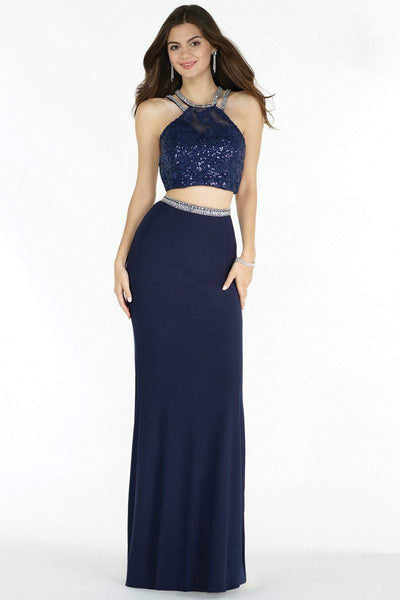 Alyce Paris Prom Collection - 8010 Gown in Blue