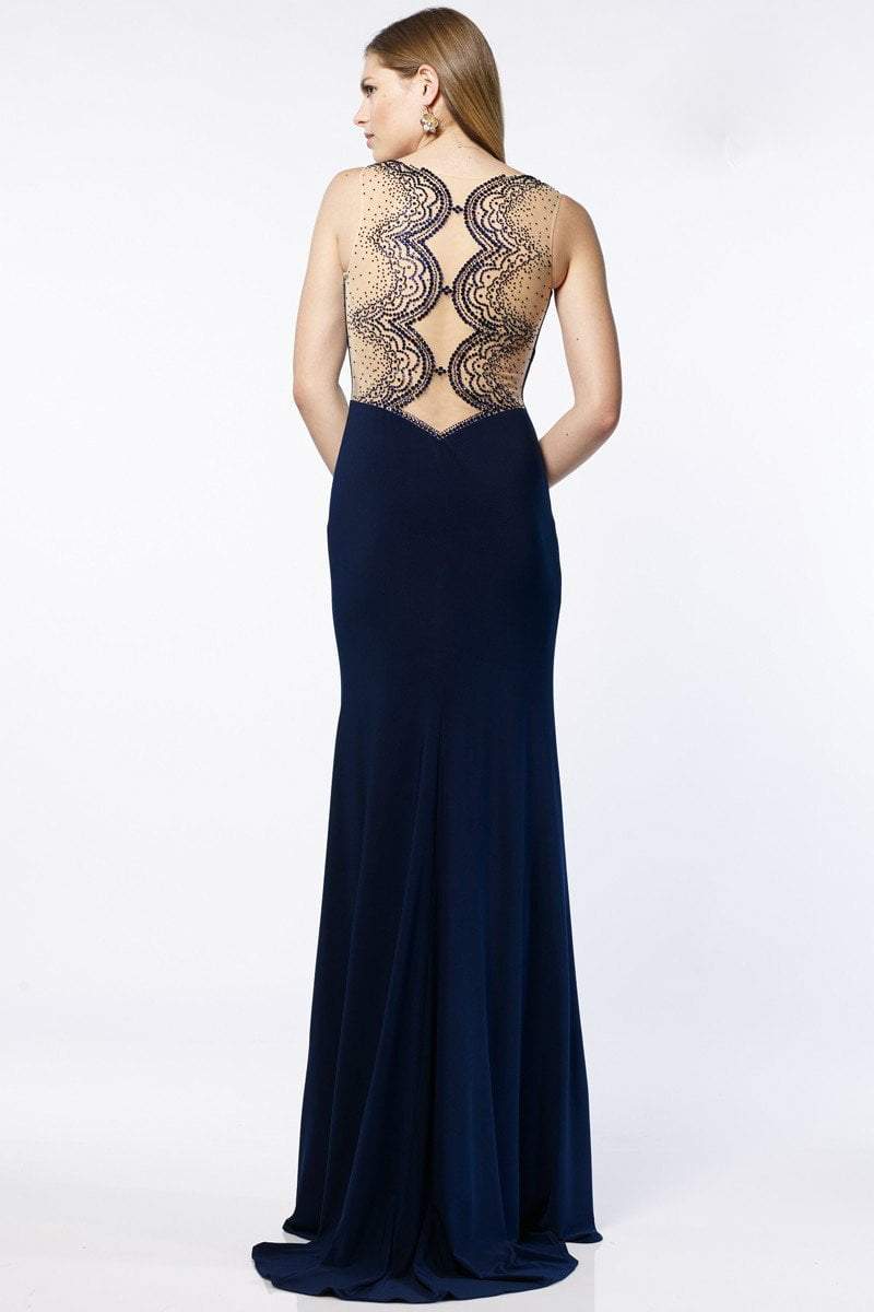 Alyce Paris Prom Collection - 8016 Gown in Blue