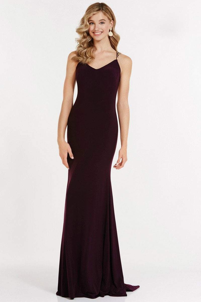 Alyce Paris Prom Collection - 8016 Gown in Purple