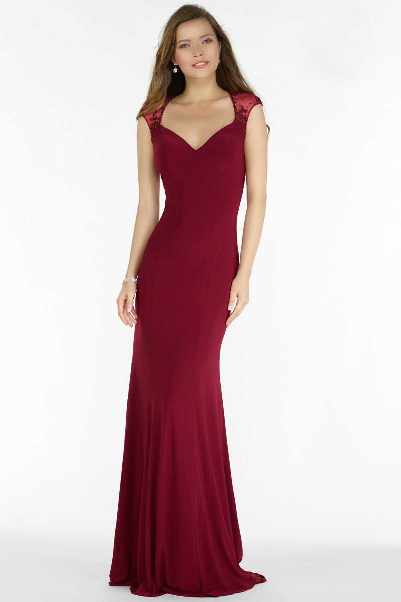 Alyce Paris Prom Collection - 8017 Gown in Red