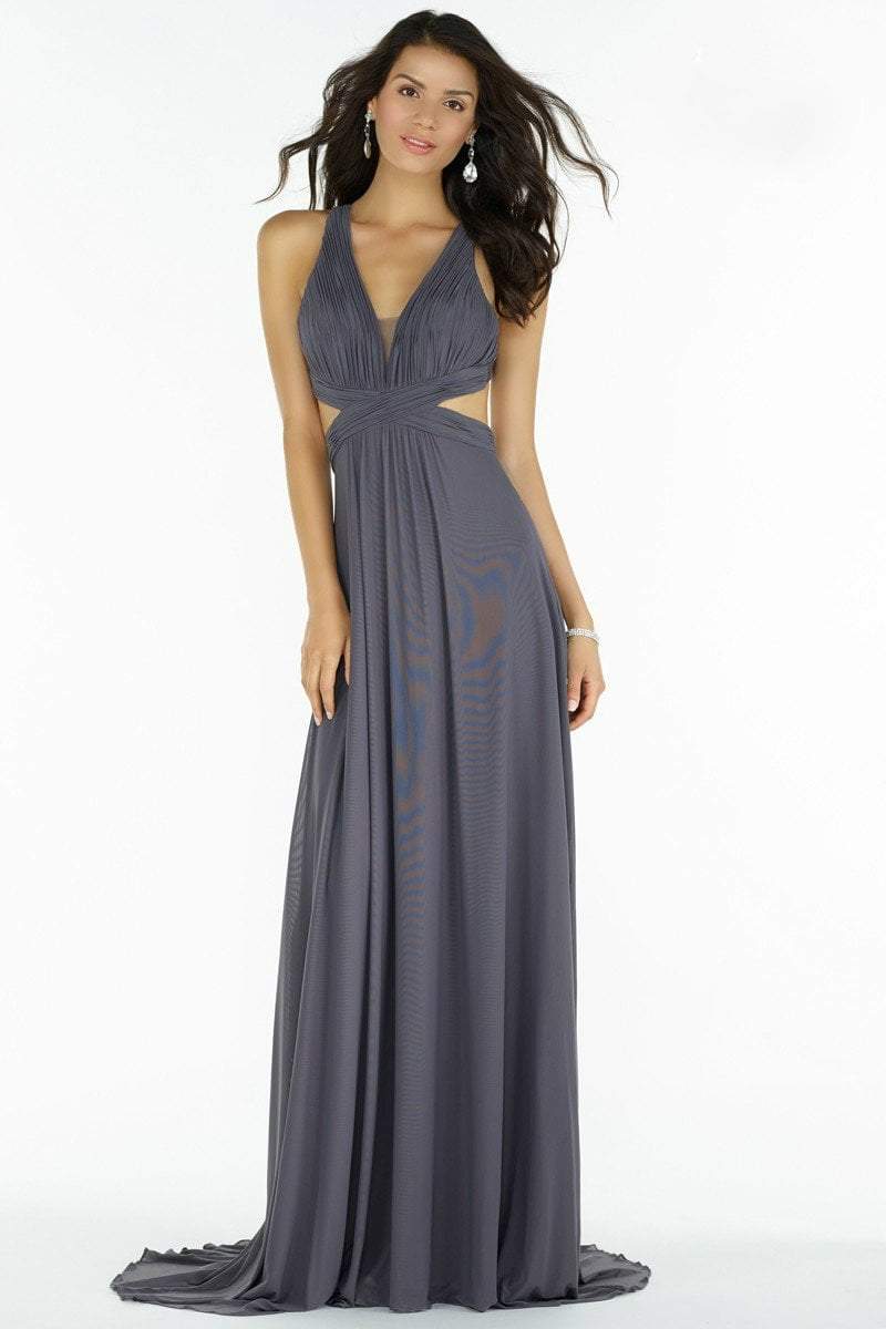 Alyce Paris Prom Collection - 8018 Gown in Gray
