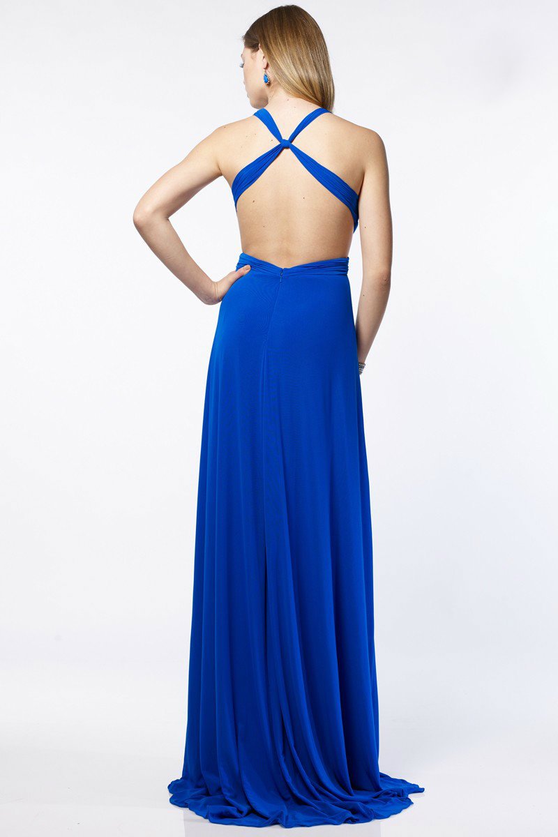 Alyce Paris Prom Collection - 8018 Gown in Blue