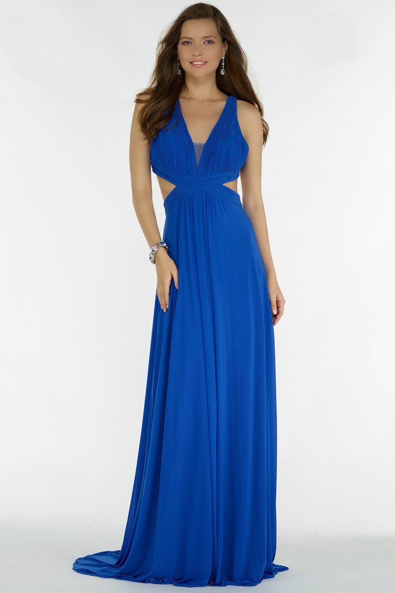 Alyce Paris Prom Collection - 8018 Gown in Blue