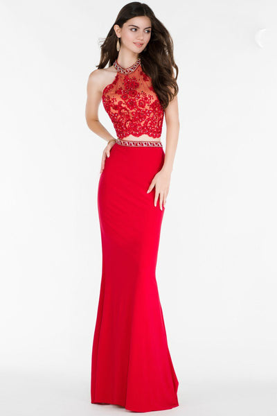 Alyce Paris Prom Collection - 8020 Dress In Red