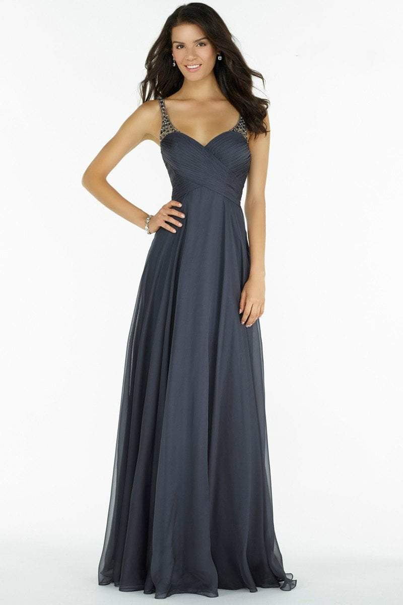 Alyce Paris Prom Collection - 8023 Gown in Gray