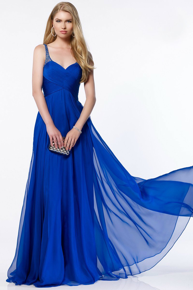 Alyce Paris Prom Collection - 8023 Gown in Blue