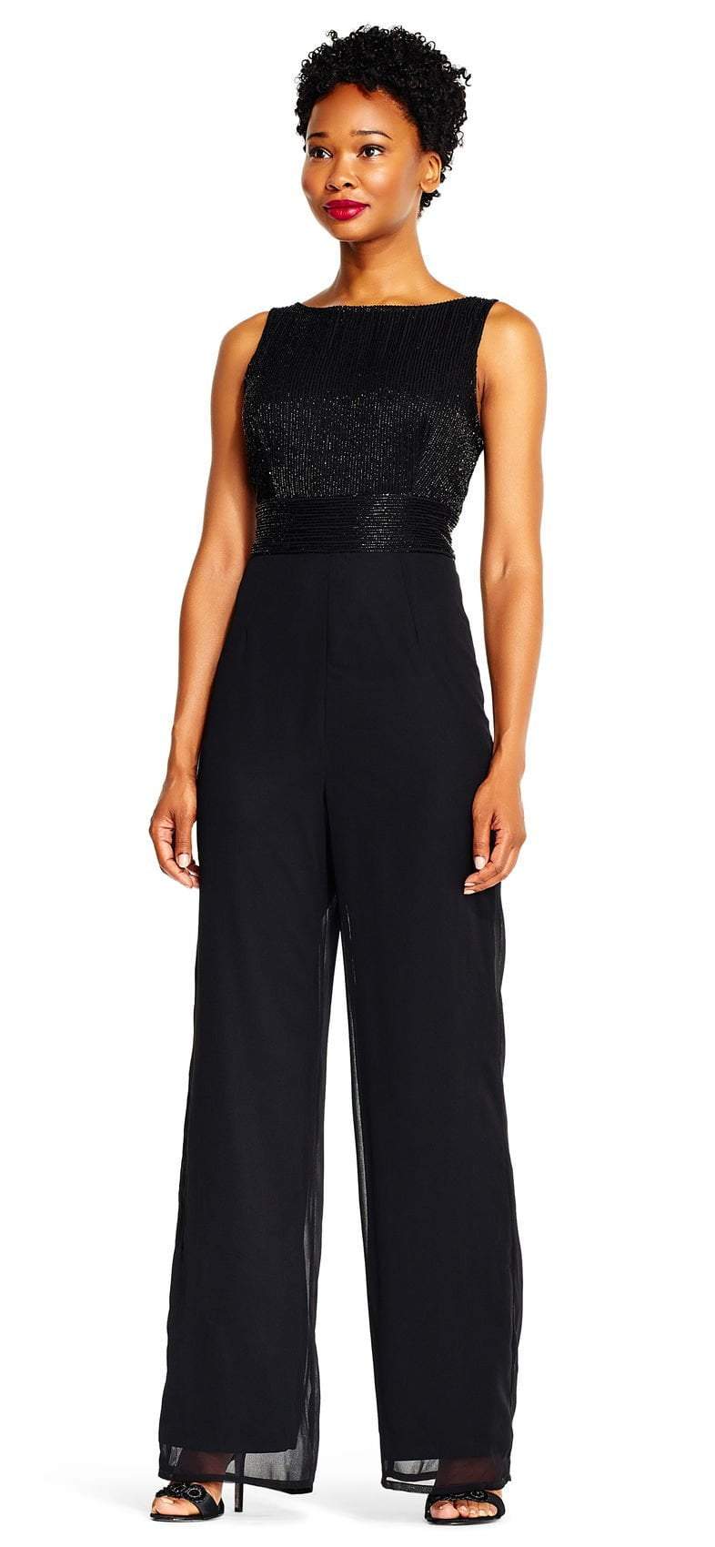 Adrianna papell sequin jumpsuit store