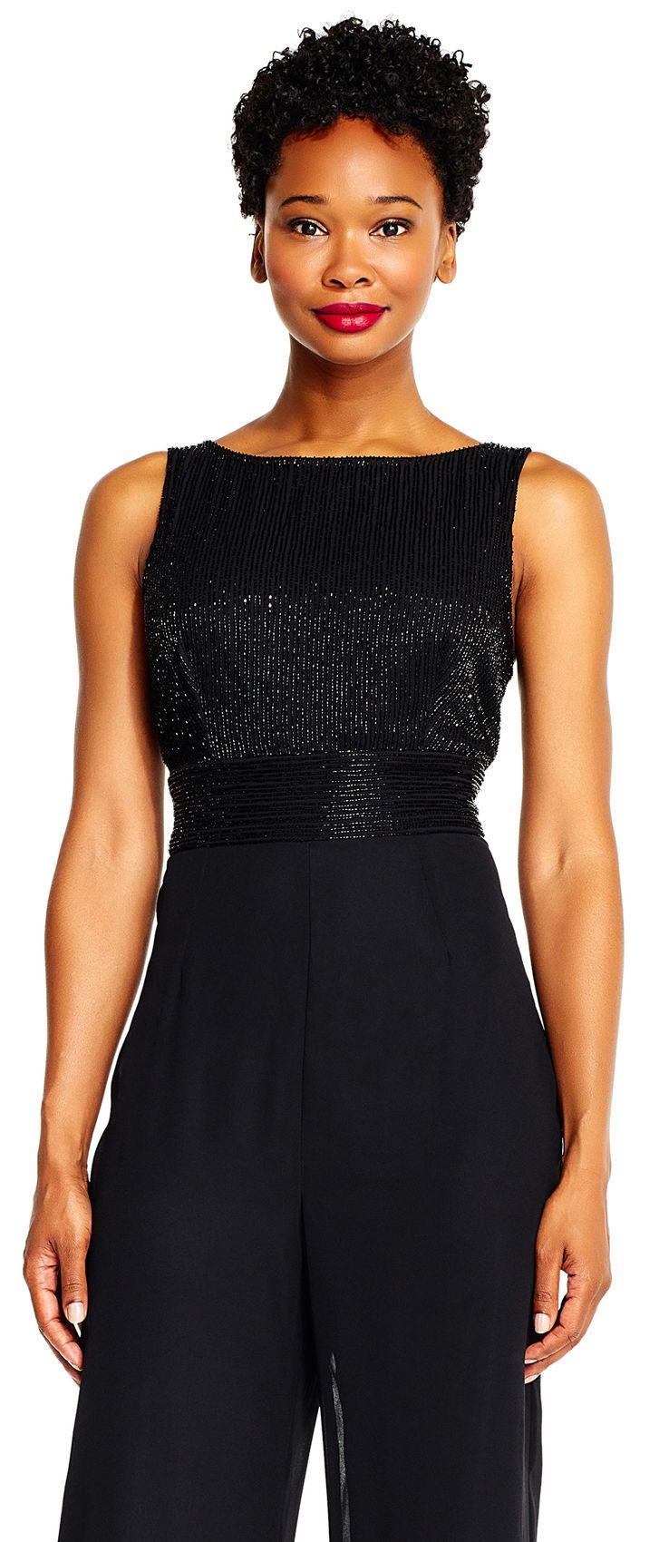 Adrianna papell sequin jumpsuit store
