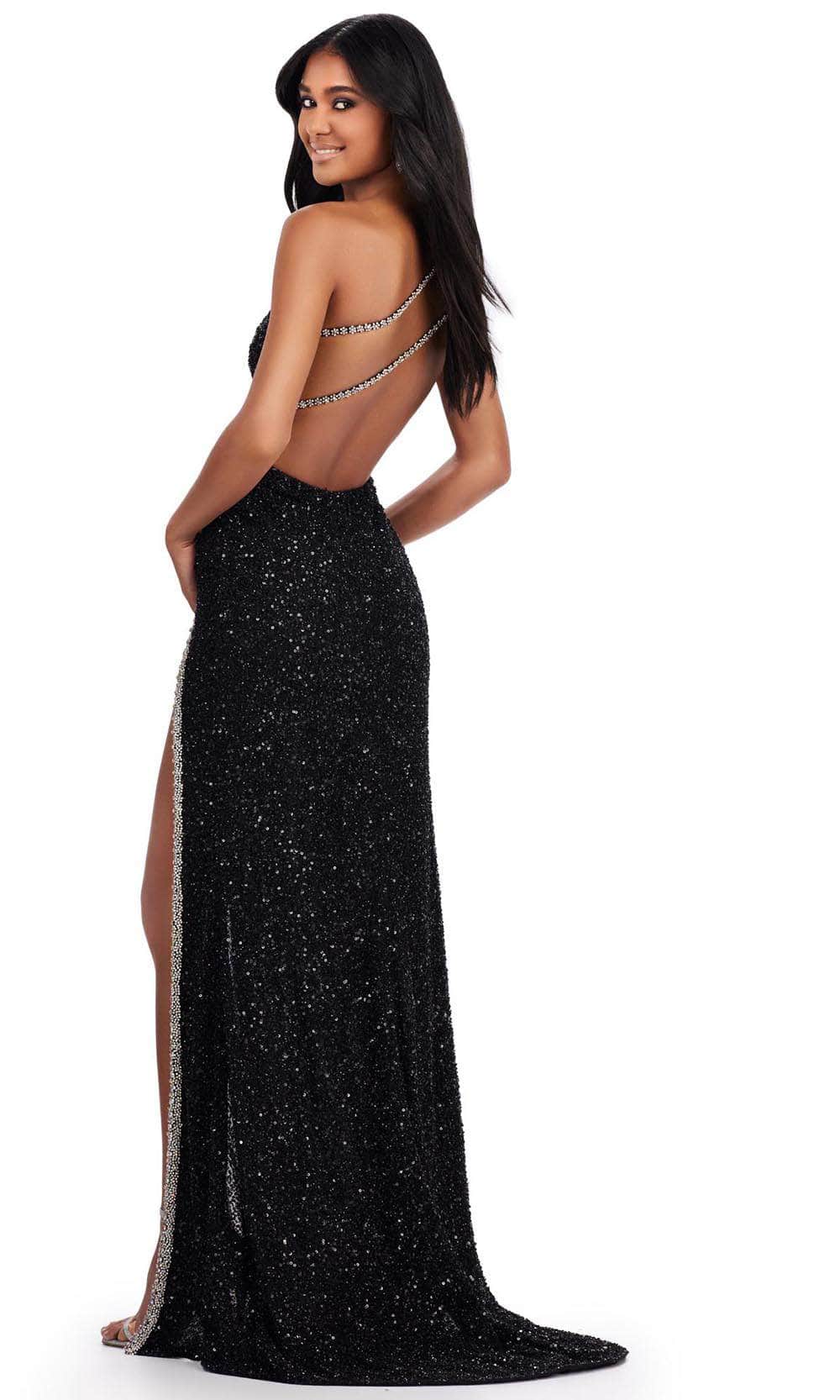 Ashley Lauren 11635 - Strappy Open Back Prom Gown Evening Dresses