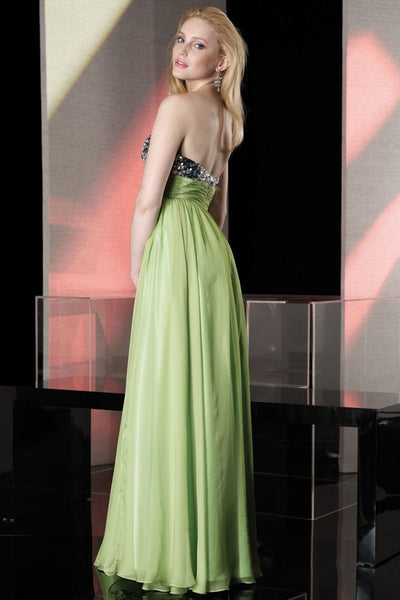Alyce Paris B'Dazzle - 35541 Dress in Lime