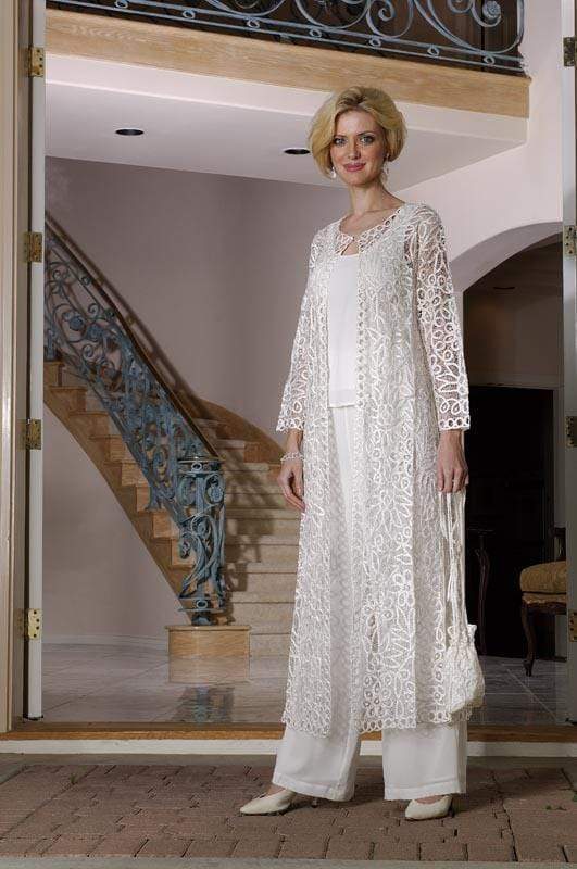 Soulmates - C126 Signature Beaded Handmade Crochet Lace Duster Mother of the Bride Dresses