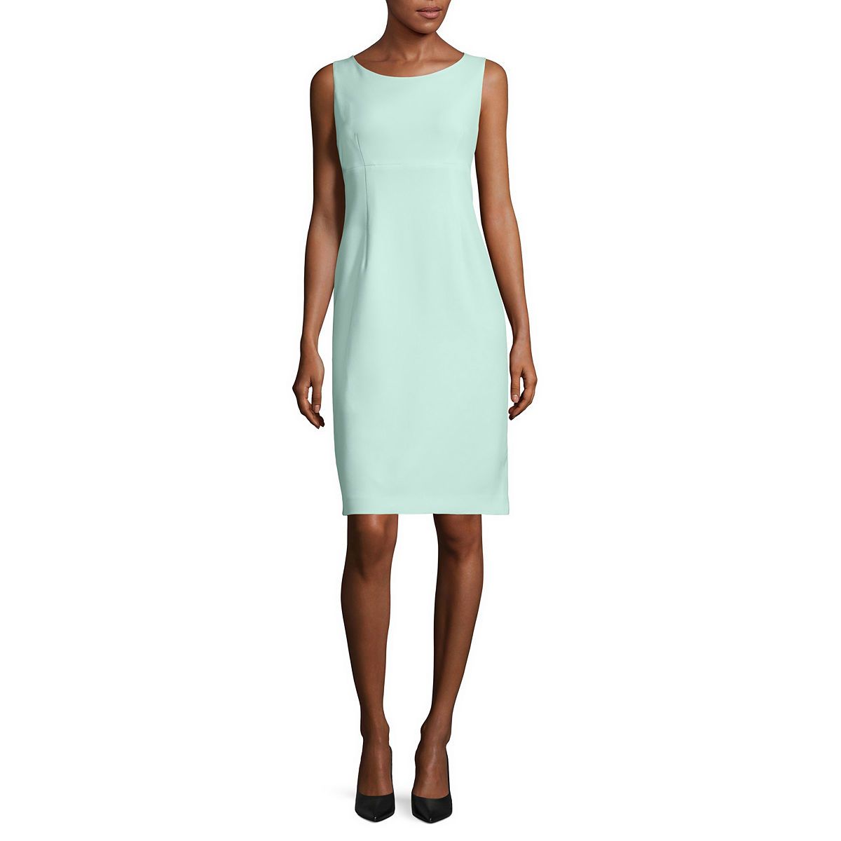 Evan Picone - Crepe Fabric Short Dress 10642674SC Evan Picone - Crepe Fabric Short Dress 10642674SC