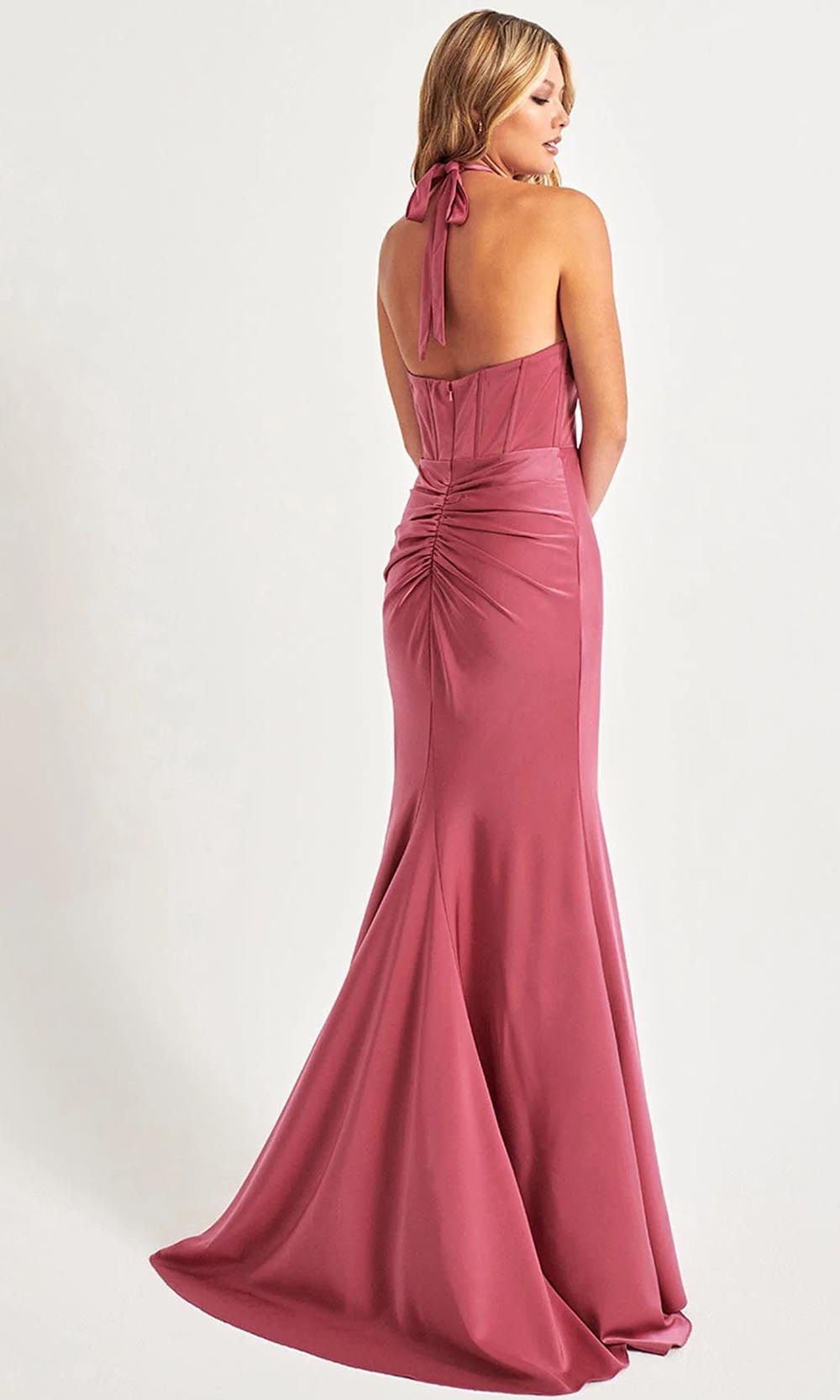Faviana 11065 - High Slit Gown