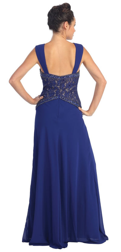 Elizabeth K - GL1005 Intricate Beaded Sweetheart A-Line Gown Special Occasion Dress