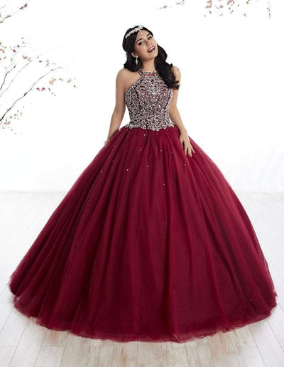 Fiesta Gowns - 56316SC Embellished Sleeveless Ballgown