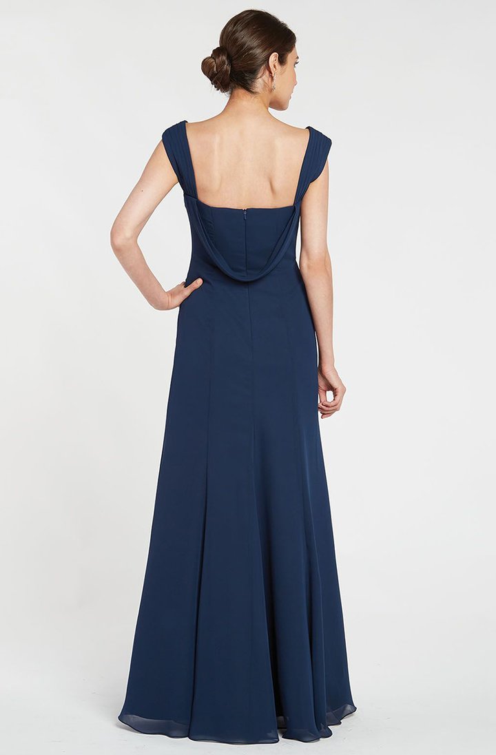 Alyce Paris - 29300SC Ruched Off Shoulder Chiffon Gown