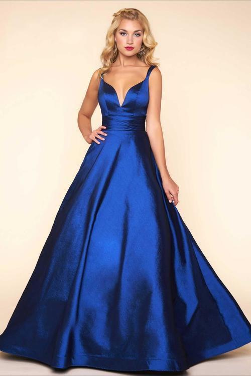 Mac Duggal - Ball Gowns Style 65514H Special Occasion Dress 0 / Midnight Blue