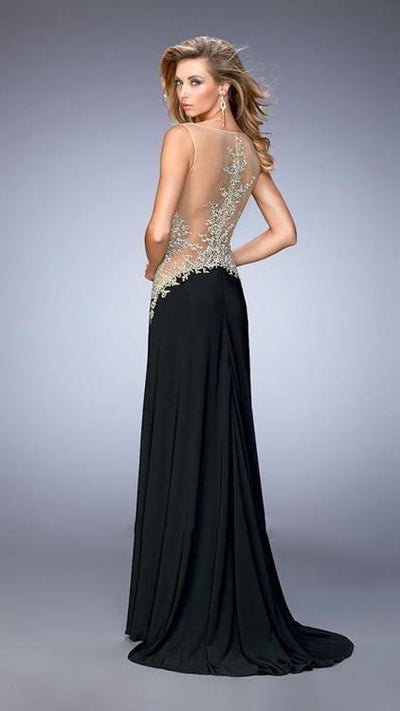La Femme - 21558 Prom Dress in Black