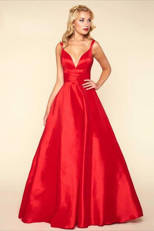 Mac Duggal - Ball Gowns Style 65514H in Red