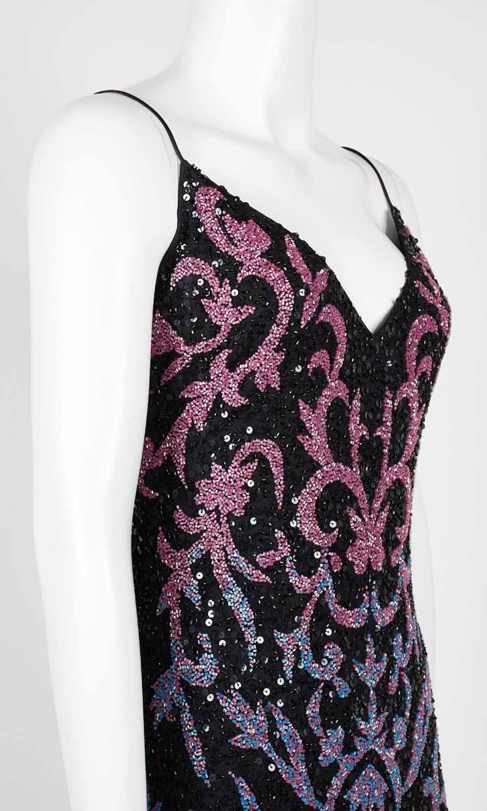 Adrianna Papell - AP1E206840 Multi-Colored Embellished Sheath Dress Evening Dresses