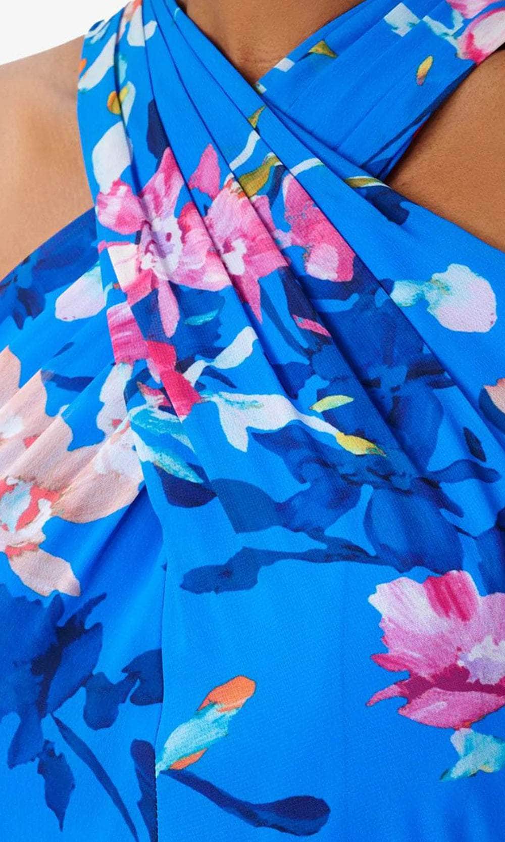 Adrianna Papell AP1E209714 - Sleeveless Halter Casual Dress Adrianna Papell AP1E209714 - Sleeveless Halter Casual Dress