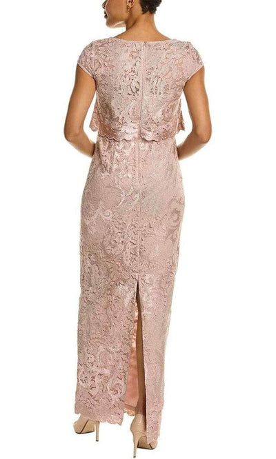 Adrianna Papell AP1E209930 - Lace Cap Sleeve Long Dress Special Occasion Dress