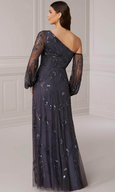 Adrianna Papell Platinum 40416 - One Shoulder Dress Winter Formals and Balls