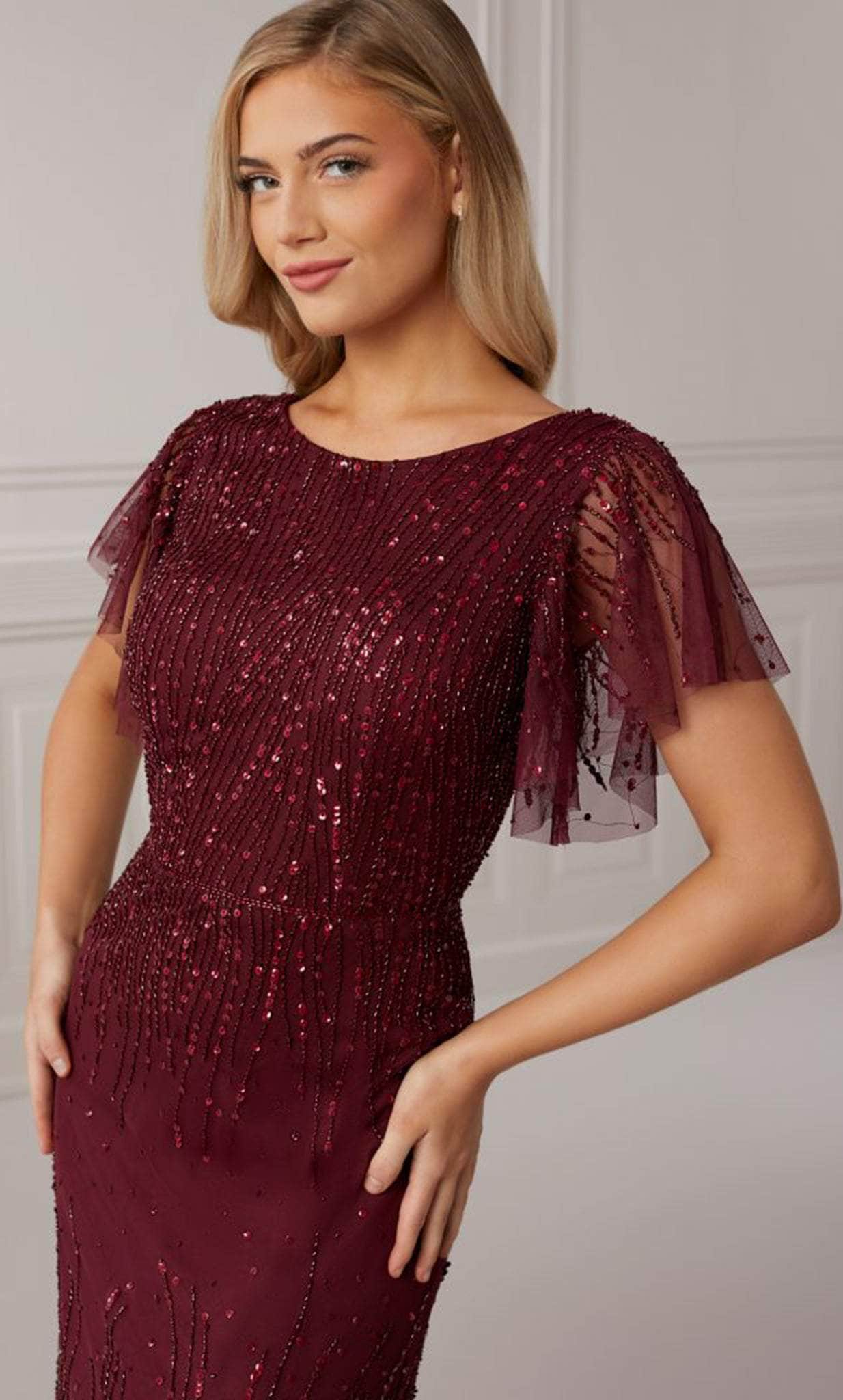 Adrianna Papell Platinum 40418 - Formal Full Length Evening Gown Formal Gowns